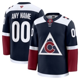 Maillot de Hockey Colorado Avalanche Personnaliser Fanatics Premium 2024-25 Navy Troisième - Homme